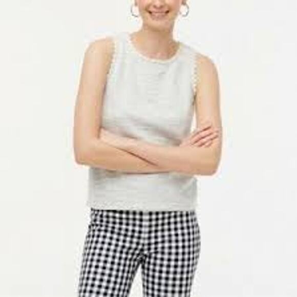 J.Crew Tops - J. Crew Tops | J Crew Classic Fit Popover Shirt Soft Twill Purple Multi Tank 2X